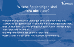 Abtretung | Germania Inkasso