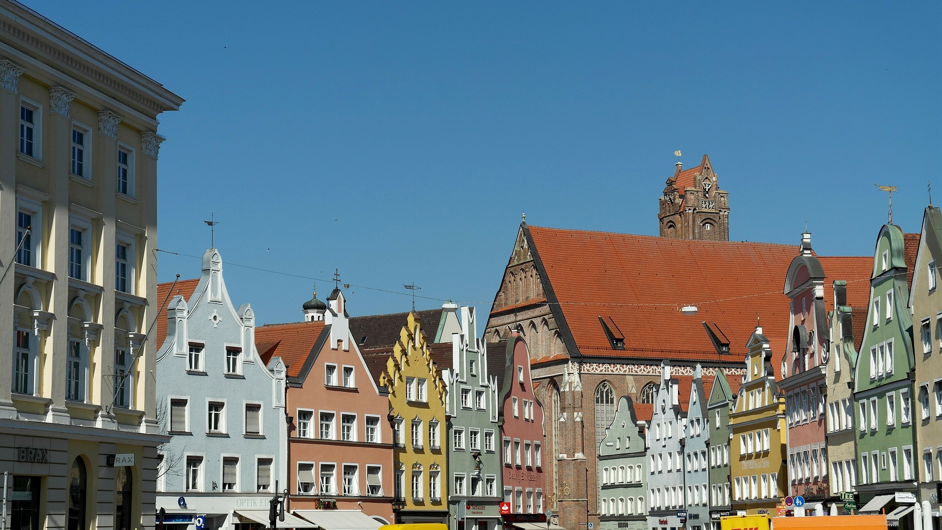 Die Altstadt von Landshut